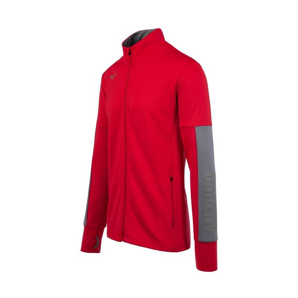 Mizuno Men's Alpha Quest Jacket Red (530073-ZDO)